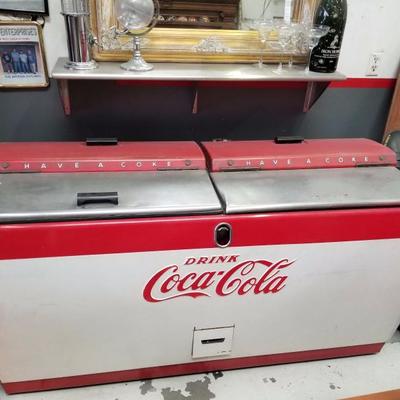 Coca Cola Ice Chest Freezer Machine Coke Collectibles