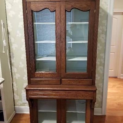 Beautiful Antique Cabinet/Bookshelf