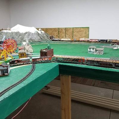 HO Scale Cleveland Browns Train Set Fully Function ...