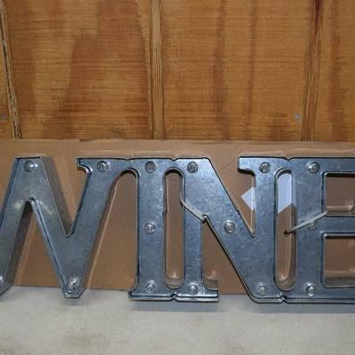 WINE Marquee Sign
