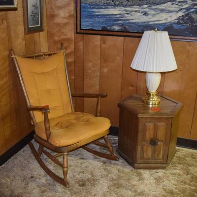 vintage rocking chair 