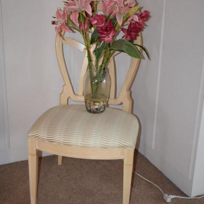 Decorative Flowers, Chair 