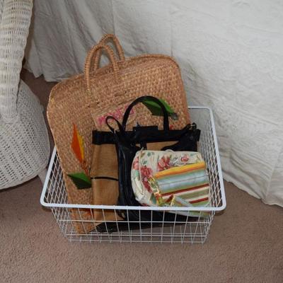 Wire Basket & Handbags 