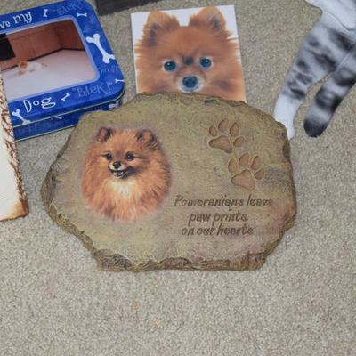 Pomeranian Dog collectible items 