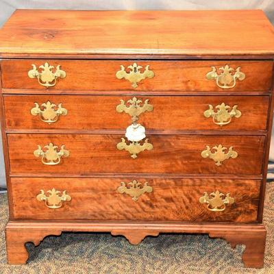 CHEST OF DRAWERS, CHIPPENDALE, AMER., BOSTON, 