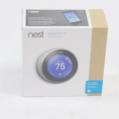 Nest Learning Thermostat In Sealed Box	
