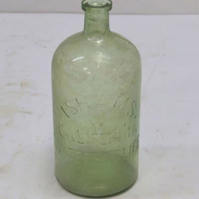 Antique Bottle Of Isham's California Water Of Life	