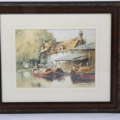 Christopher Jarvis Artist Signed And Numbered Lithograph	