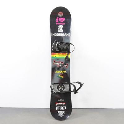 Stroke 161 Cm. Snowboard With Zuma Bindings	