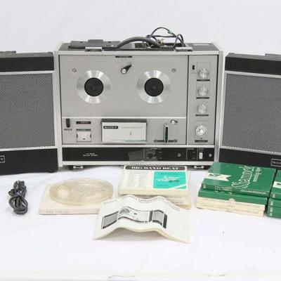 Vintage Sony Reel To Reel Recorder	