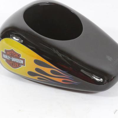 Harley Davidson Ceramic Fuel Tank Vase	