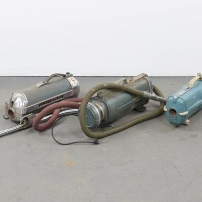 Group Of 3 Vintage Electrolux Vacuum Cleaners	