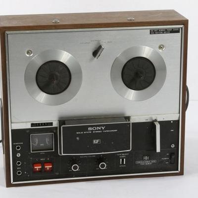 Vintage Sony Reel To Reel Tape Recorder 