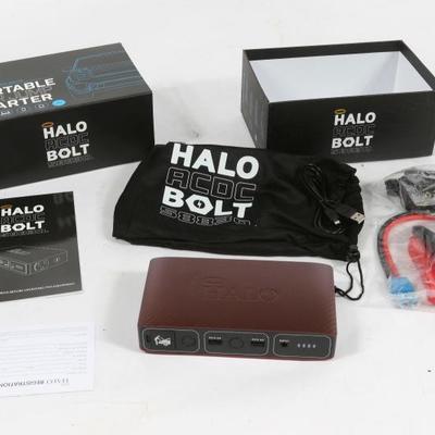 Halo Bolt AC/DC Portable Car Jump Starter Copper Color	