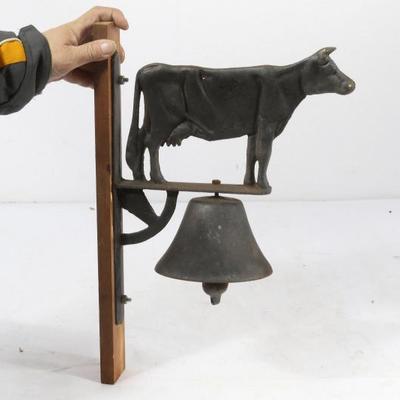 Cast Iron Cow Bell	