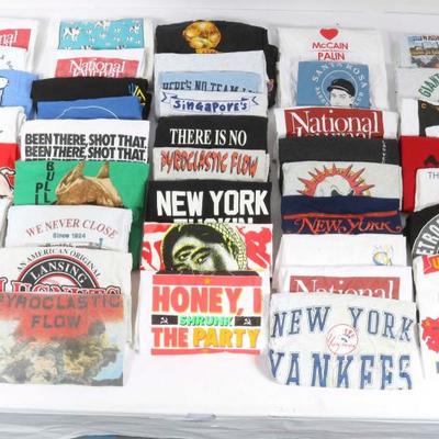 Group Of 44 Vintage T-Shirts	