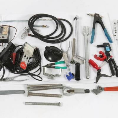 Group Of Assorted Tools 