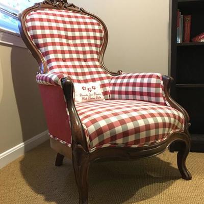 Queen Ann Parlor Chair 