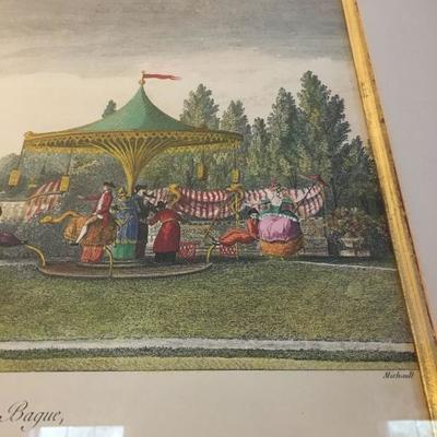 Art Print of Carousel 