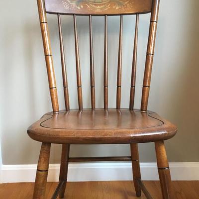 Hitchcock Stenciled Chairs, Set of SIx
