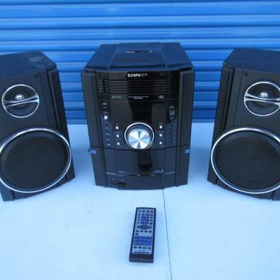Stereo player and speakers