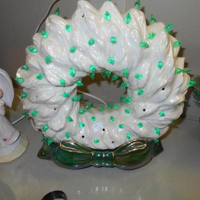 Vintage christmas wreath