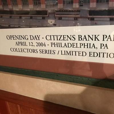 Phillies Citizens Park Opening Day Limited Edition Print 2004