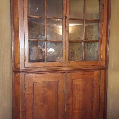 Antique Corner Cabinet