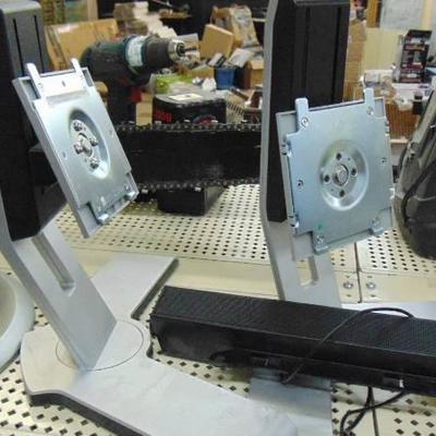 Dell monitor stands and speakers