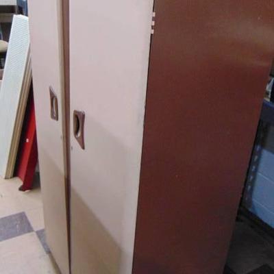 steel 2 door cabinet