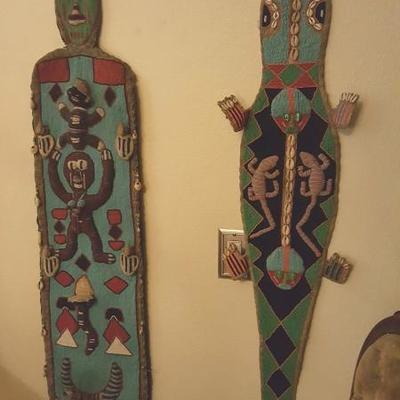 African/Nigerian Beaded wall  hangings