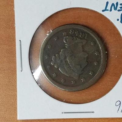 1846 Matron Head Large Cent