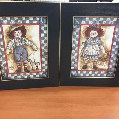 Raggedy Ann art