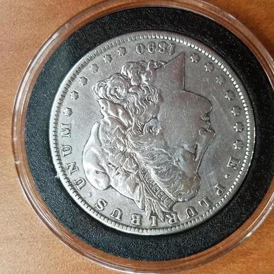 1890 Morgan Silver Dollar