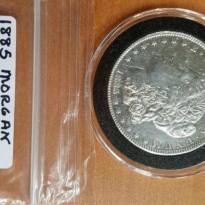 1885 Morgan Silver Dollar