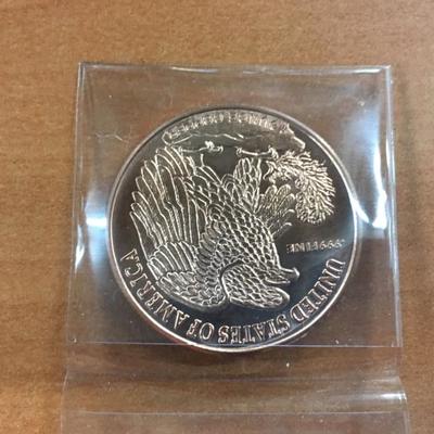 1oz Copper Liberty Round