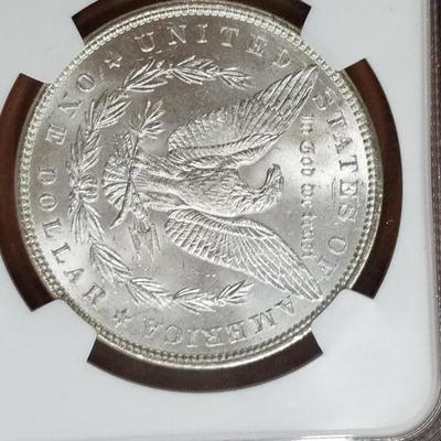 1886 Morgan Silver dollar MS64