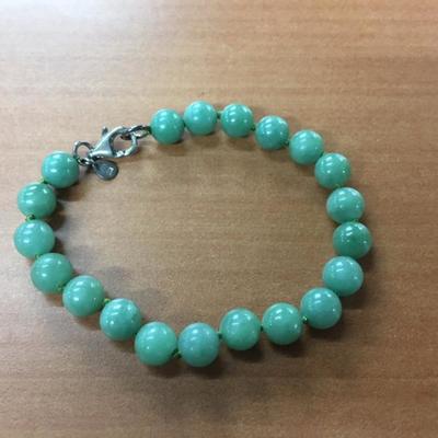 Jade 925 Silver bracelet