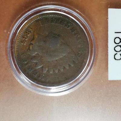 1865 Indian Head Cent