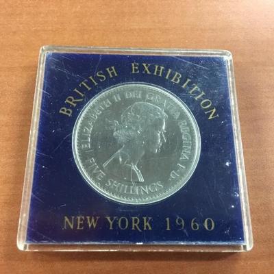1960 British Exhibition Shillings