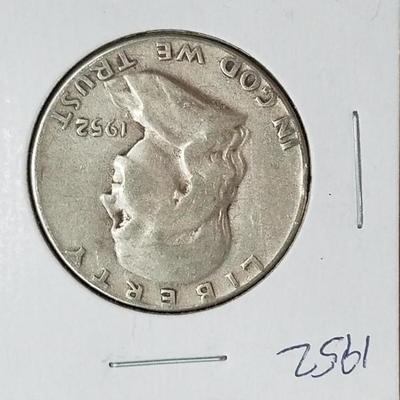 1952 Franklin Half Dollar