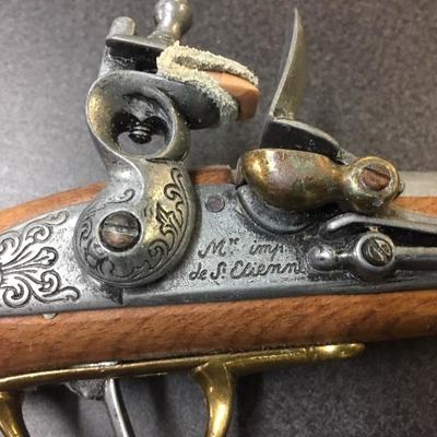 Flintlock reproduction toy pistol