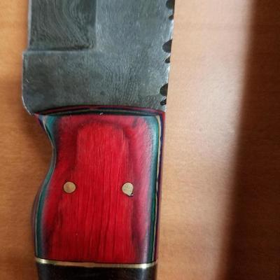 8 1/4" Damascus Full Tang Knife