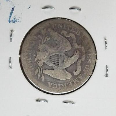 1876 Carson City Barber Quarter