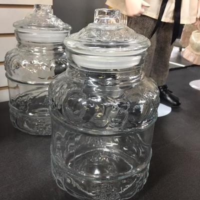 Glass jars