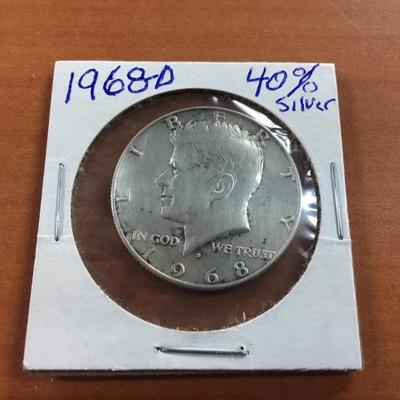 1968D Kennedy Half Dollar