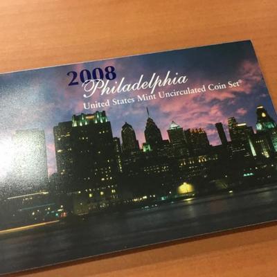 2008 Philadelphia Mint Coin Set