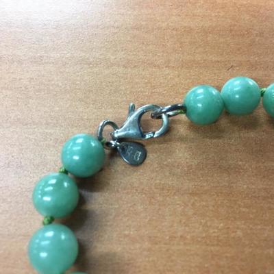 Jade 925 Silver bracelet