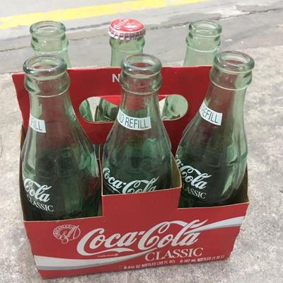 Coke bottles