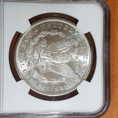 1881-S Morgan Silver Dollar MS64